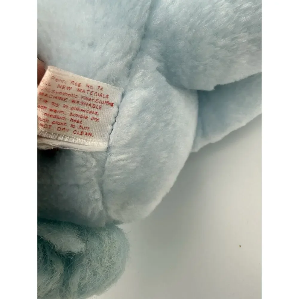 VTG Care Bear Cousins Swift Heart Rabbit Kenner 1984 Blue Plush - Picture 8 of 8